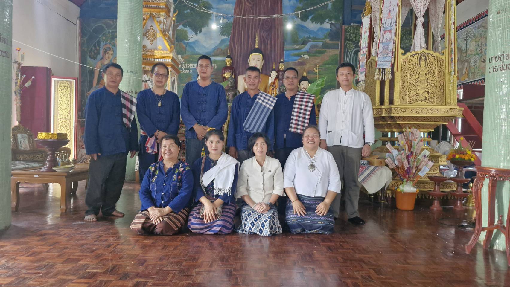 พช.เทิง  ร่วมพิธีถวายจุลกฐิน ณ วัดดอนไชย ตำบลศรีดอนไชย อำเภอเทิง จังหวัดเชียงราย 