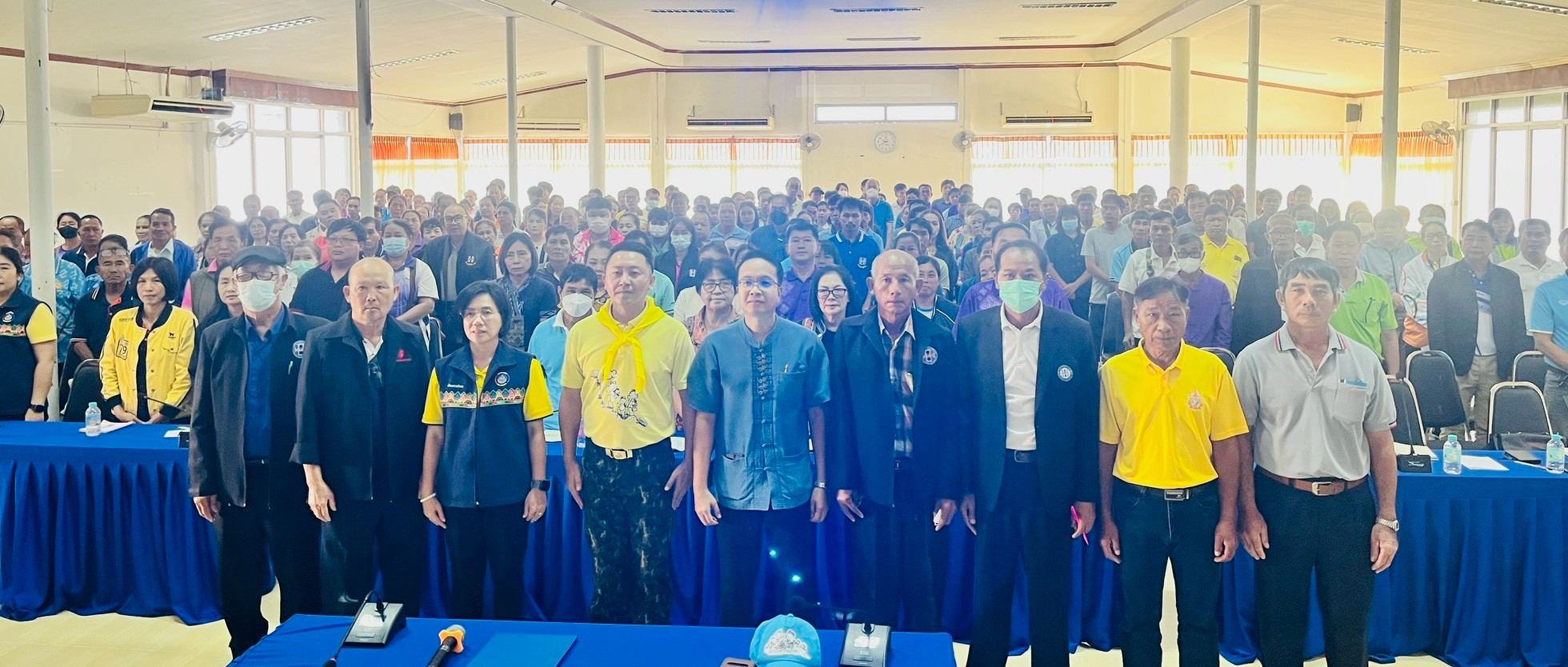 พช.เทิง จัดประชุมสร้างความรู้ความเข้าใจการดำเนินงานกองทุนหมู่บ้าน และชุมชนเมือง ณ ห้องประชุมที่ว่าการอำเภอเทิง อำเภอเทิง จังหวัดเชียงราย