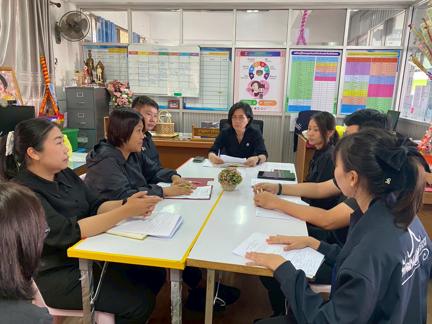 พช.เทิง รับการติดตามผลการดำเนินโครงการคนละครึ่งพลัส จากสำนักงานพัฒนาชุมชนจังหวัดเชียงราย ณ สำนักงานพัฒนาชุมชนอำเภอเทิง   จังหวัดเชียงราย 