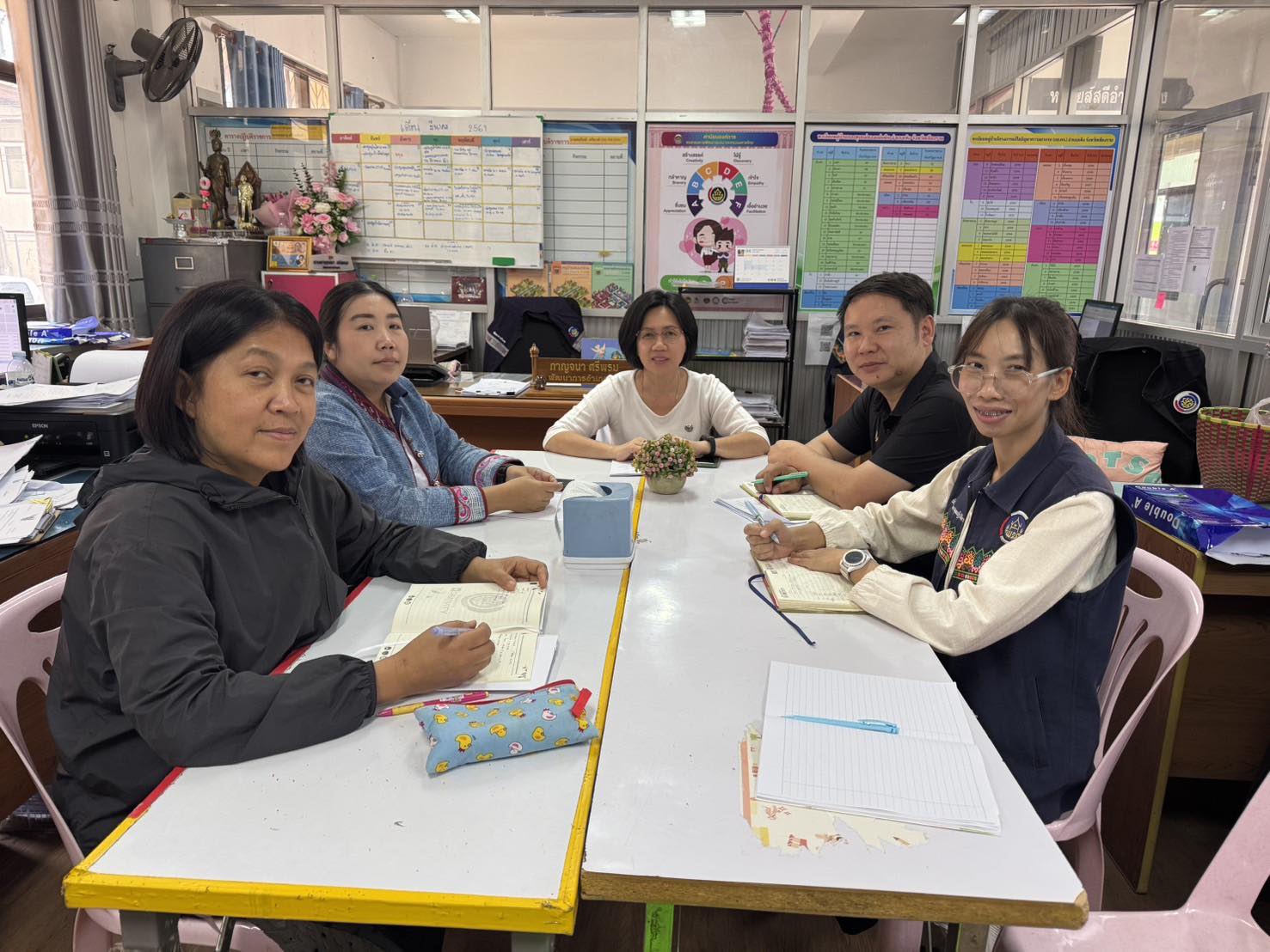 พช.เทิงประชุมทีมประจำเดือน เมษายน 2569 ณ สำนักงานพัฒนาชุมชนอำเภอเทิง  จังหวัดเชียงราย