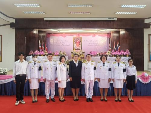 พช.เทิง ร่วมพิธีเฉลิมพระเกียรติพระบาทสมเด็จพระมงกุฎเกล้าเจ้าอยู่หัว เนื่องในโอกาสวันคล้ายวันสวรรคตครบ 100 ปี และกิจกรรมเฉลิมพระเกียรติสมเด็จพระเจ้าภคินีเธอ เจ้าฟ้าเพชรรัตนราชสุดา สิริโสภาพัณณวดี ณ ที่ว่าการอำเภอเทิง  จังหวัดเชียงราย